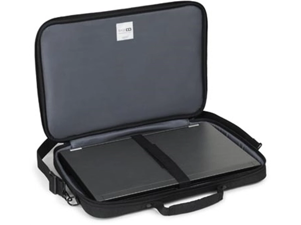 Een Base XX by Dicota Clamshell laptoptas, voor laptops tot 15,6 inch, zwart koop je bij best4office