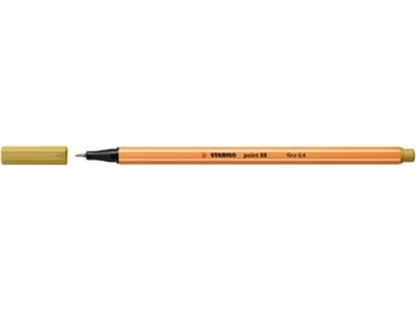 Een STABILO point 88 fineliner, kakigroen koop je bij best4office