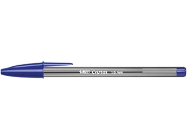 Een Bic balpen Cristal Large, brede punt, blauw koop je bij best4office