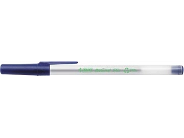 Een Bic balpen ECOlutions Round Stic, blauw koop je bij best4office