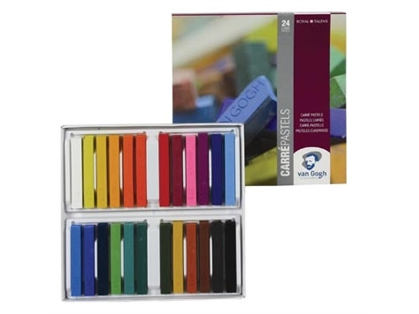 Een Van Gogh droge pastels, doos met 24 pastels koop je bij best4office