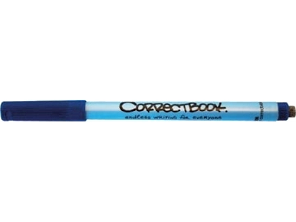 Een Correctbook uitwisbare pen, schrijfbreedte: 0,6mm, blauw koop je bij Muys Kantoor & Kado