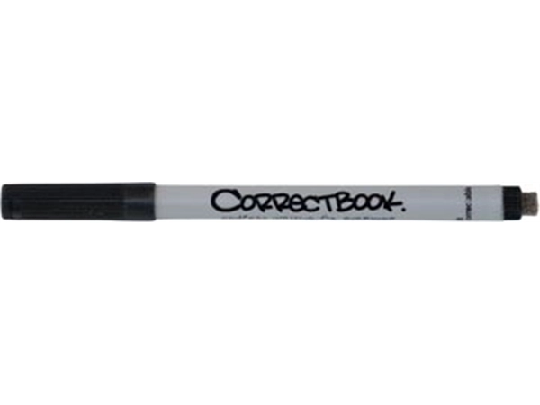 Een Correctbook uitwisbare pen, schrijfbreedte: 0,6mm, zwart koop je bij Muys Kantoor & Kado