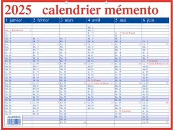 Een Aurora Memento 20 Franstalig, 2025 koop je bij Muys Kantoor & Kado