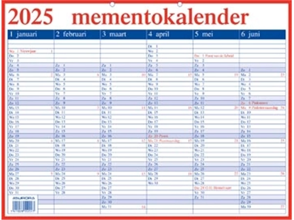 Een Aurora Memento 20 Nederlandstalig, 2025 koop je bij Muys Kantoor & Kado