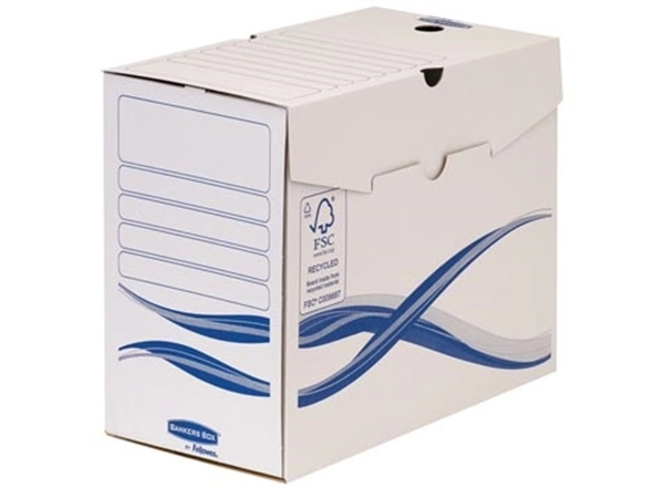 Een Bankers Box Basic, transfer archiefdoos, ft A4+, rug van 15 cm koop je bij best4office