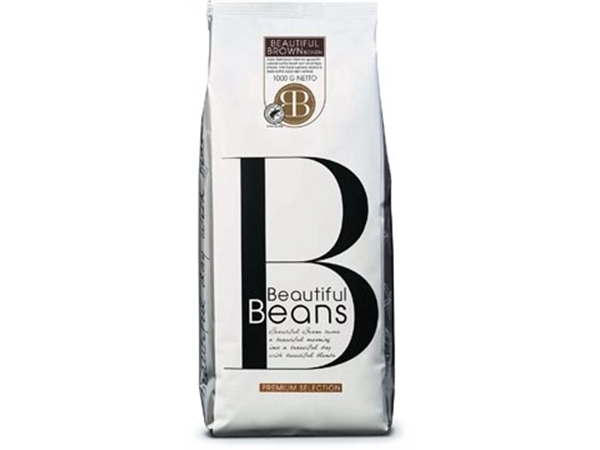 Een Beautiful Beans koffiebonen Brown Boon, zak van 1 kg koop je bij Muys Kantoor & Kado