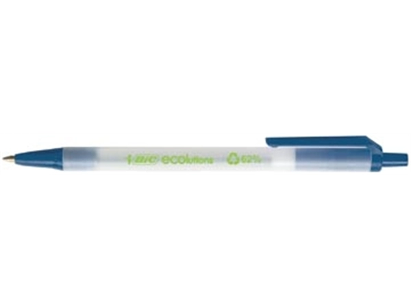 Een Bic balpen ECOlutions Clic Stic blauw koop je bij Muys Kantoor & Kado