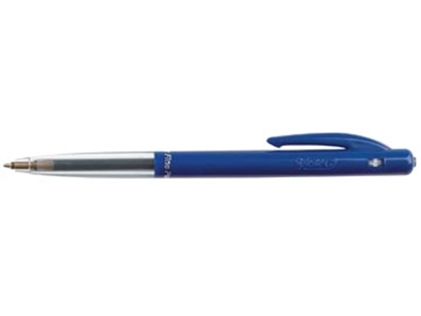 Een Bic balpen M10 Clic schrijfbreedte 0,35 mm, fijne punt, blauw koop je bij best4office