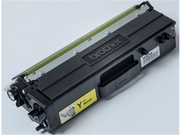 Een Brother toner, 9.000 pagina's, OEM TN-910Y, geel koop je bij best4office