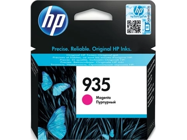 Een HP inktcartridge 935, 400 pagina's, OEM C2P21AE, magenta koop je bij best4office