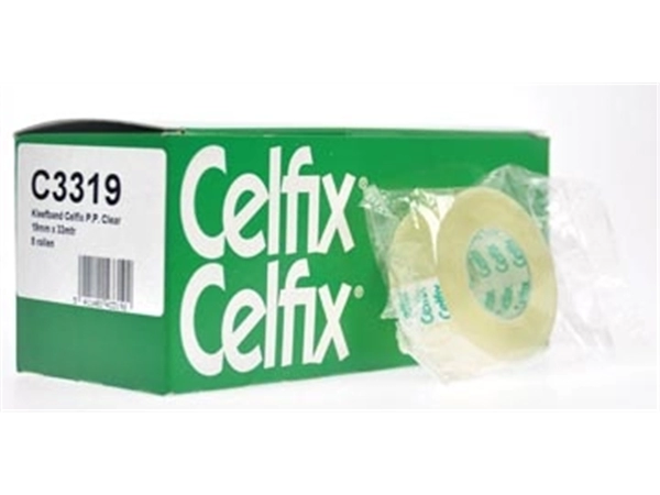 Een Celfix plakband PP ft 19 mm x 33 m koop je bij best4office