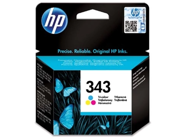 Een HP inktcartridge 343, 330 pagina's, OEM C8766EE, 3 kleuren koop je bij best4office