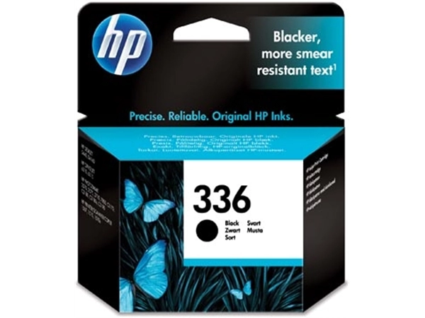 Een HP inktcartridge 336, 210 pagina's, OEM C9362EE, zwart koop je bij best4office