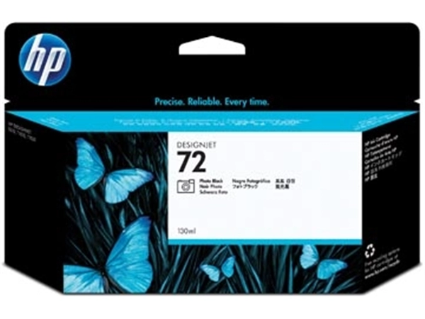 Een HP inktcartridge 72, 130 ml, OEM C9370A, zwart foto koop je bij best4office