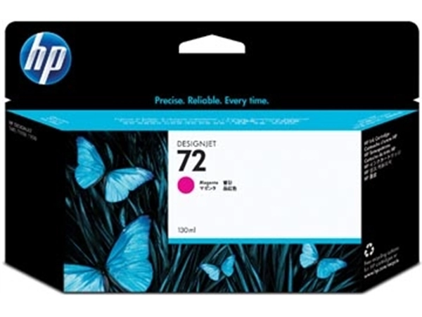 Een HP inktcartridge 72, 130 ml, OEM C9372A, magenta koop je bij best4office