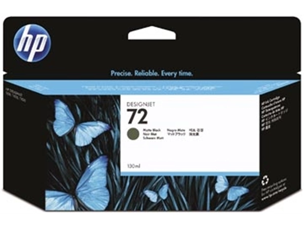 Een HP inktcartridge 72, 130 ml, OEM C9403A, zwart mat koop je bij best4office