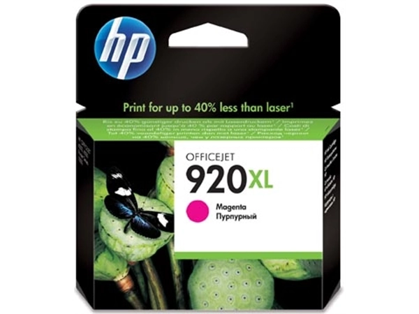 Een HP inktcartridge 920XL, 700 pagina's, OEM CD973AE, magenta koop je bij best4office