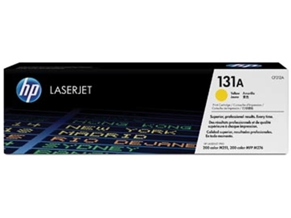 Een HP toner 131A, 1 800 pagina's, OEM CF212A, geel koop je bij Muys Kantoor & Kado