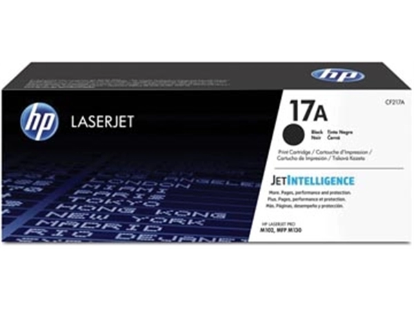 Een HP toner 17A, 1 600 pagina's, OEM CF217A, zwart koop je bij Muys Kantoor & Kado