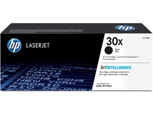 Een HP toner 30X, 3 500 pagina's, OEM CF230X, zwart koop je bij Muys Kantoor & Kado