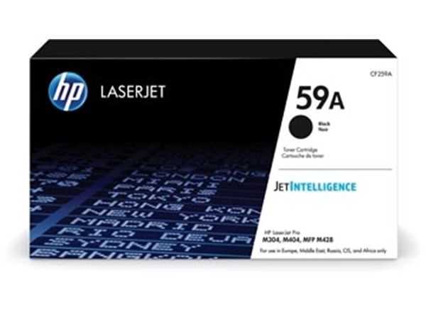 Een HP toner 59A, 3.000 pagina's, OEM CF259A, zwart koop je bij Muys Kantoor & Kado