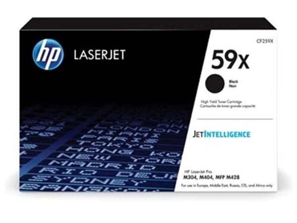 Een HP toner 59X, 10.000 pagina's, OEM CF259X, zwart koop je bij Muys Kantoor & Kado