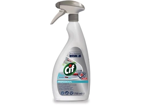 Een CIF Pro Formula alcohol plus, flacon 750 ml koop je bij Muys Kantoor & Kado