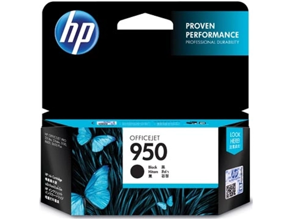 Een HP inktcartridge 950, 1.000 pagina's, OEM CN049AE, zwart koop je bij best4office