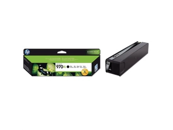 Een HP inktcartridge 970XL, 9.200 pagina's, OEM CN625AE, zwart koop je bij best4office