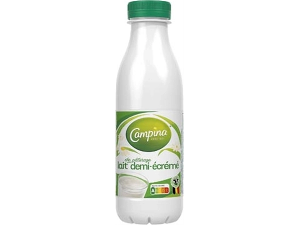 Een Campina halfvolle melk, 0,5 liter, pak van 6 flessen koop je bij Muys Kantoor & Kado