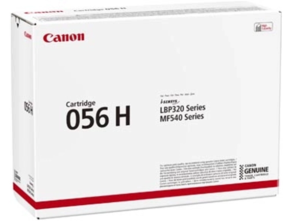 Een Canon toner 056H, 21.000 pagina's, OEM 3008C002, zwart koop je bij Muys Kantoor & Kado