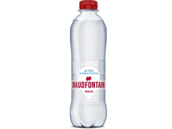 Een Chaudfontaine Sparkling Rood, fles van 50 cl, pak van 24 stuks koop je bij Muys Kantoor & Kado