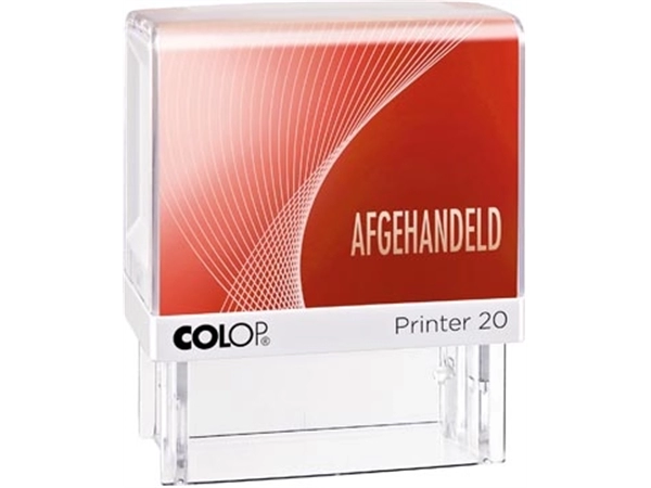 Een Colop formulestempel Printer tekst: AFGEHANDELD koop je bij best4office