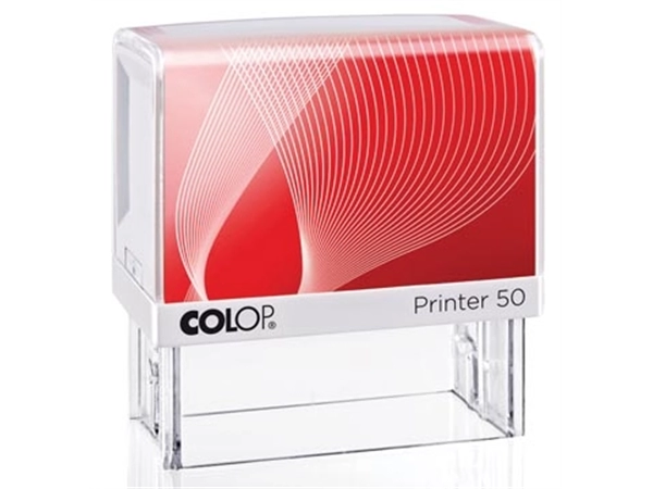 Een Colop stempel met voucher systeem Printer Printer 50, max. 7 regels, ft 69 x 30 mm koop je bij best4office