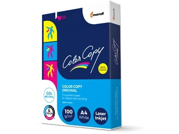 Een Color Copy printpapier ft A4, 100 g, pak van 500 vel koop je bij best4office