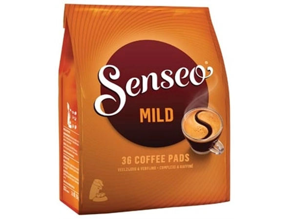 Een Douwe Egberts SENSEO Mild, zakje van 36 koffiepads koop je bij Muys Kantoor & Kado