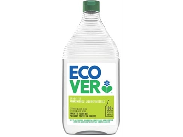 Een Ecover handafwasmiddel, fles van 1 l, lemon koop je bij Muys Kantoor & Kado