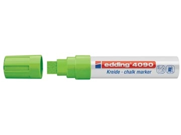 Een Edding Krijtmarker e-4090 lichtgroen koop je bij best4office