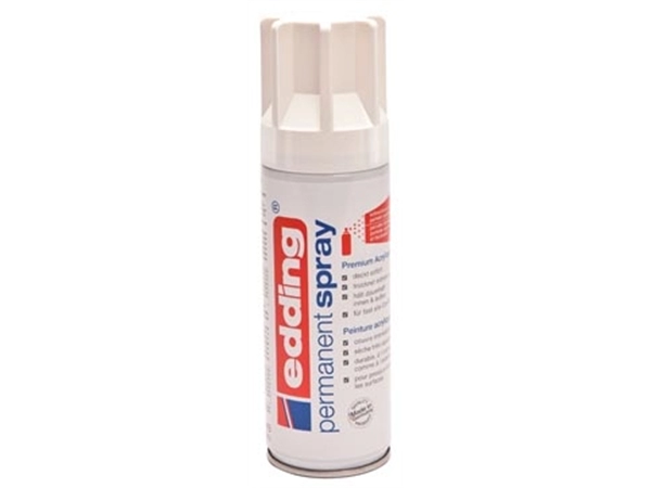 Een Edding Permanent Spray 5200, 200 ml, verkeerswit mat koop je bij best4office