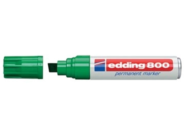 Een Edding permanent marker e-800 groen koop je bij Muys Kantoor & Kado