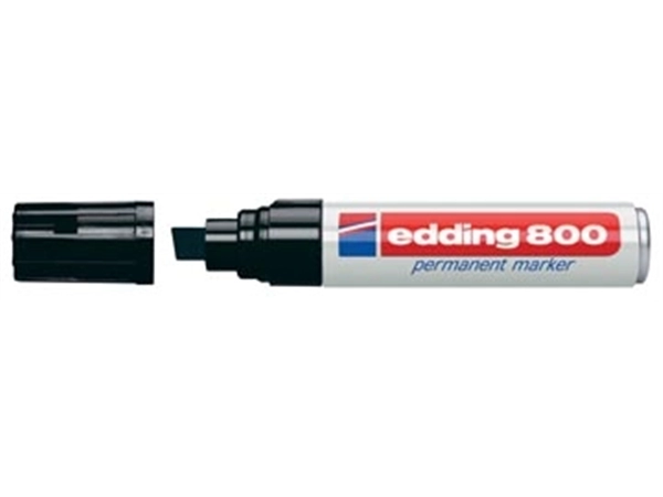 Een Edding permanent marker e-800 zwart koop je bij Muys Kantoor & Kado