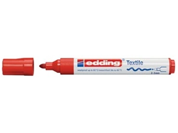 Een Edding textielmarker 4500 rood koop je bij best4office