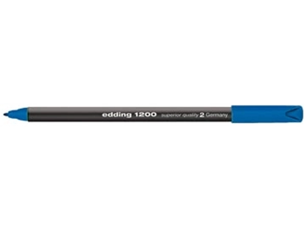 Een Edding viltstift e-1200 blauw koop je bij best4office