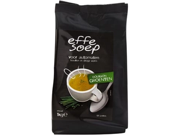 Een Effe Soep automatenbouillon, groenten, zak van 1 kg koop je bij best4office