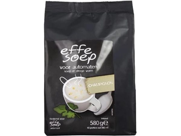 Een Effe Soep vending, champignon, 140 ml, zak van 40 porties koop je bij Muys Kantoor & Kado