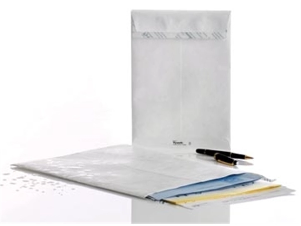 Een Enveloppen Tyvek ft 162 x 229 mm, doos van 100 stuks koop je bij Muys Kantoor & Kado