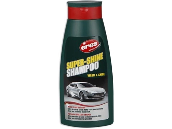 Een Eres super-shine shampoo voor auto's Wash & Shine, fles van 500 ml koop je bij Muys Kantoor & Kado