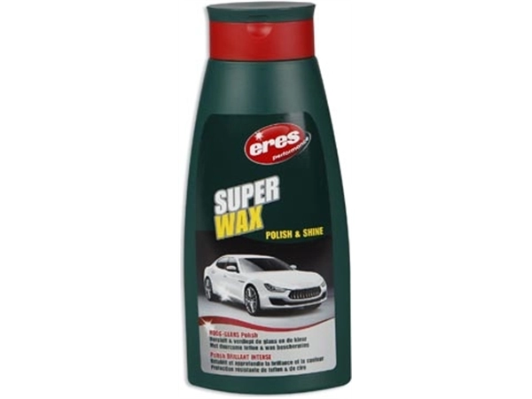 Een Eres super wax voor auto's Polish & Shine, fles van 500 ml koop je bij Muys Kantoor & Kado