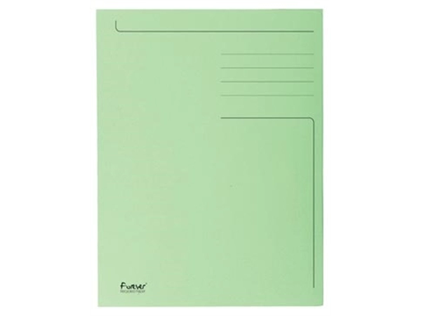 Een Exacompta dossiermap Foldyne ft 23,7 x 34,7 cm (voor ft folio), lichtgroen, doos van 50 stuks koop je bij best4office